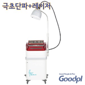 굿플 극초단파치료기+레이저치료기 GP-804L 의료용 물리치료기기 극초단파 심부열