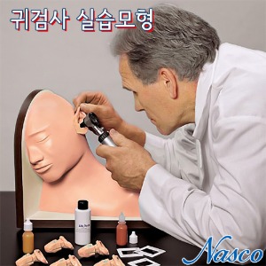 NASCO USA 검이 귀검사 실습모형 LF01019 검이경 실습마네킹