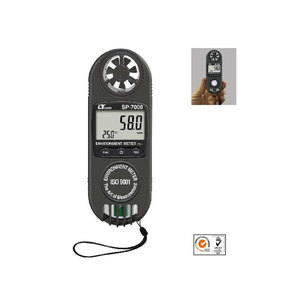 풍속/풍량/온습도/이슬점/습구온도/체감온도/열지수 측정기 SP-7000