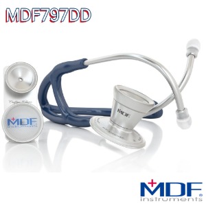 MDF-797DD 청진기 ER Premier Stethoscope Navy Blue