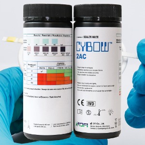 소변분석시험지 CYBOW-2AC 소변검사스틱 미세단백뇨 25개입